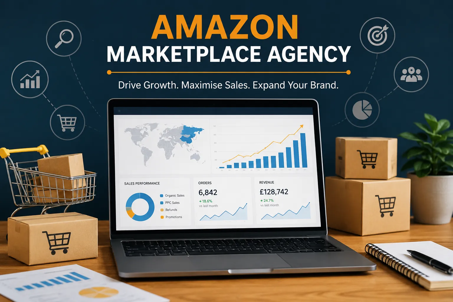 How an Amazon Marketplace Agency Optimises Listings for Higher Conversions