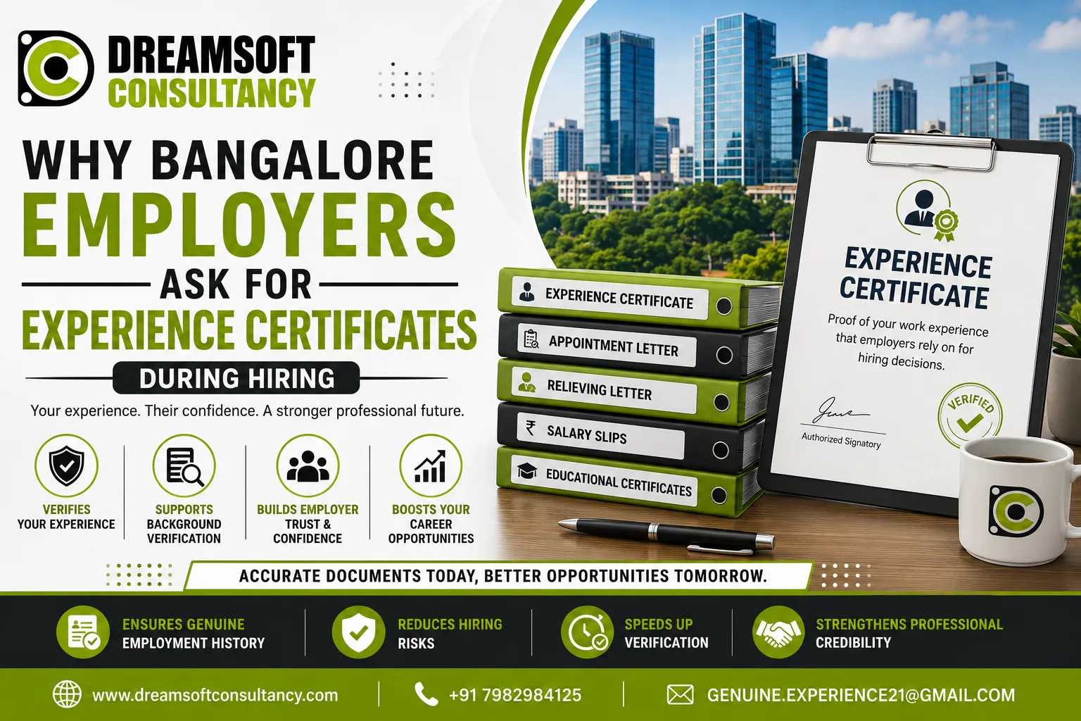 Why Bangalore Employers Ask for Experience Certificates During Hiring