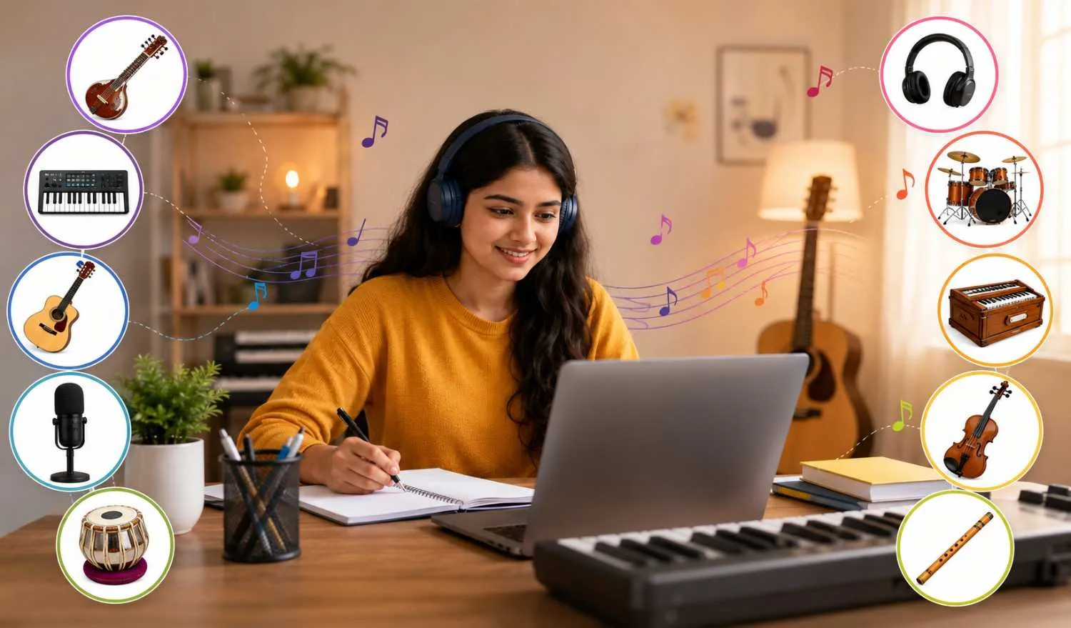 Top 10 Online Music Classes from India for Beginners
