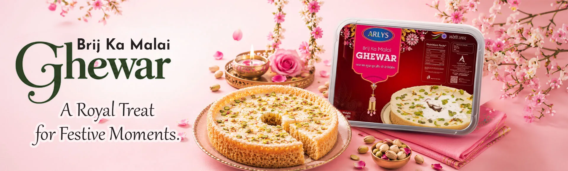 Ghewar Online: Price, Malai Ghewar, Types & Where to Buy the Best