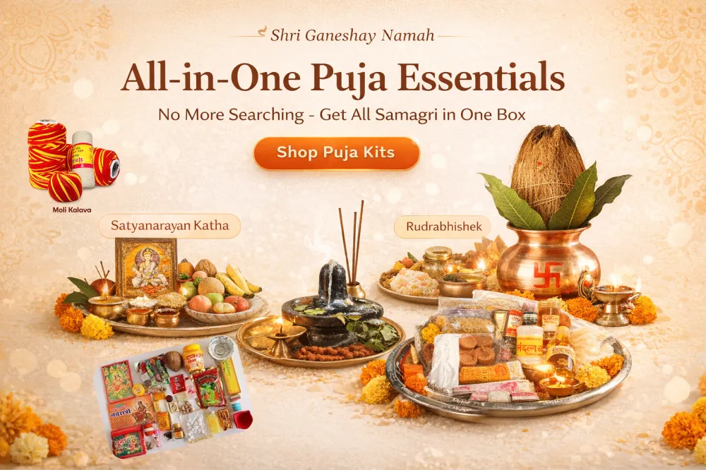 Complete Your Spiritual Rituals with Pooja Saman Online from Satvikly