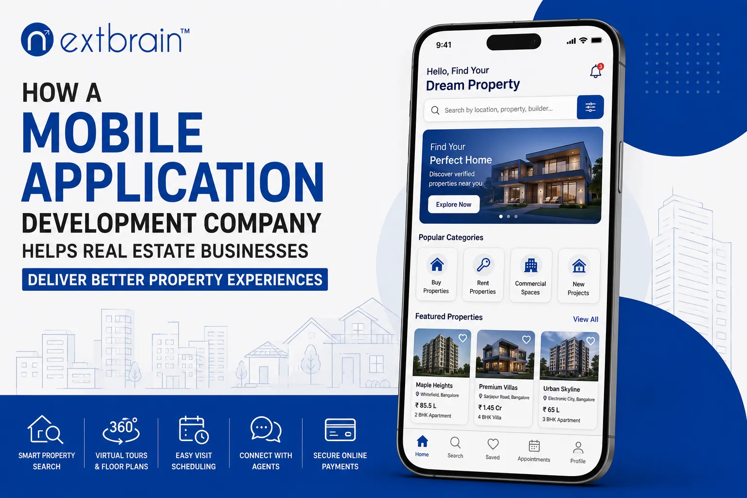 How a Mobile Application Development Company Helps Real Estate Businesses Deliver Better Property Experiences