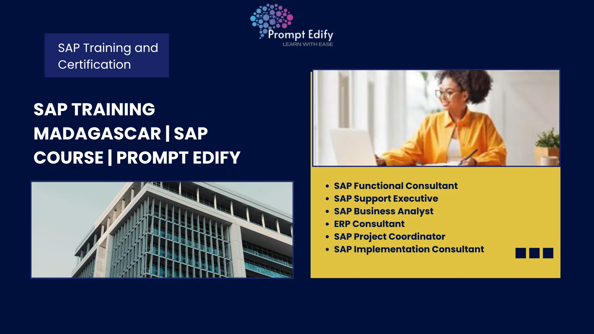 SAP Training Madagascar | SAP Course | Prompt Edify