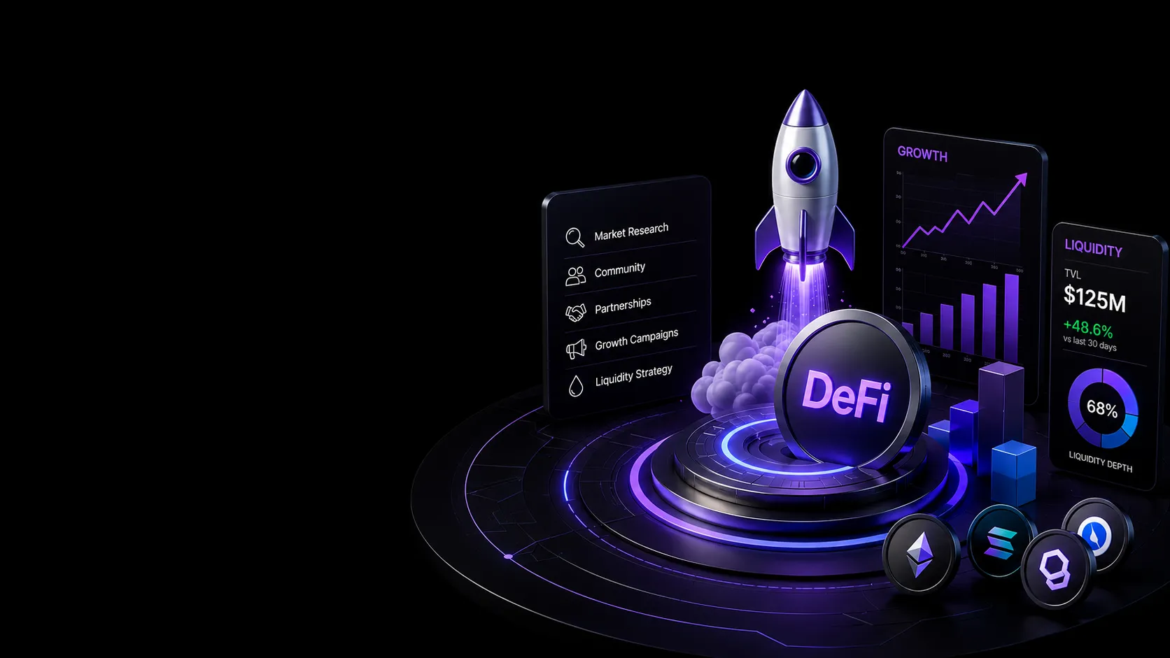 How DeFi Project Marketing Helps New Protocols Stand Out