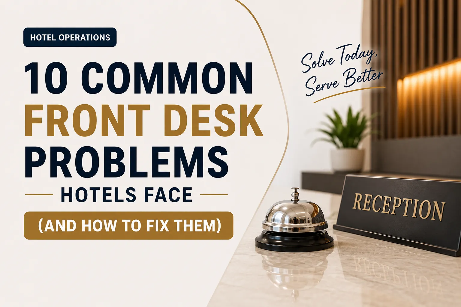 10 Common Front Desk Problems Hotels Face (And How to Fix Them)
