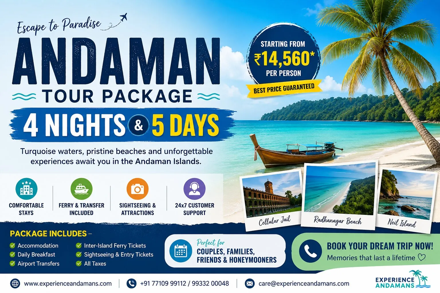 4 Nights and 5 Days Enough for an Andaman Trip?
