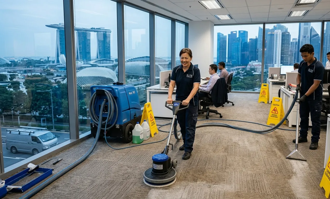 Professional Carpet Cleaning for Offices: Why Regular Maintenance Matters