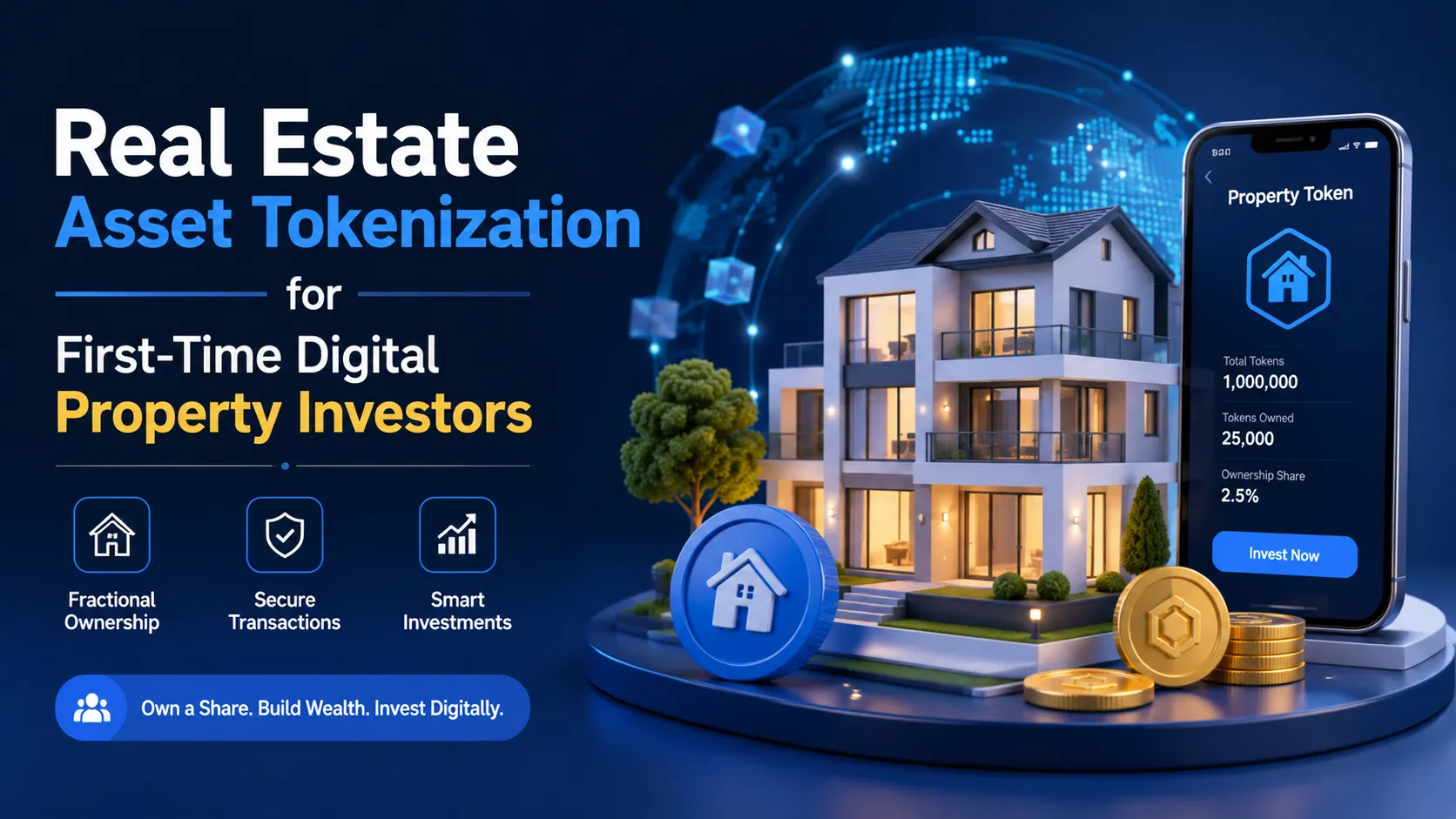 Real Estate Asset Tokenization for First-Time Digital Property Investors