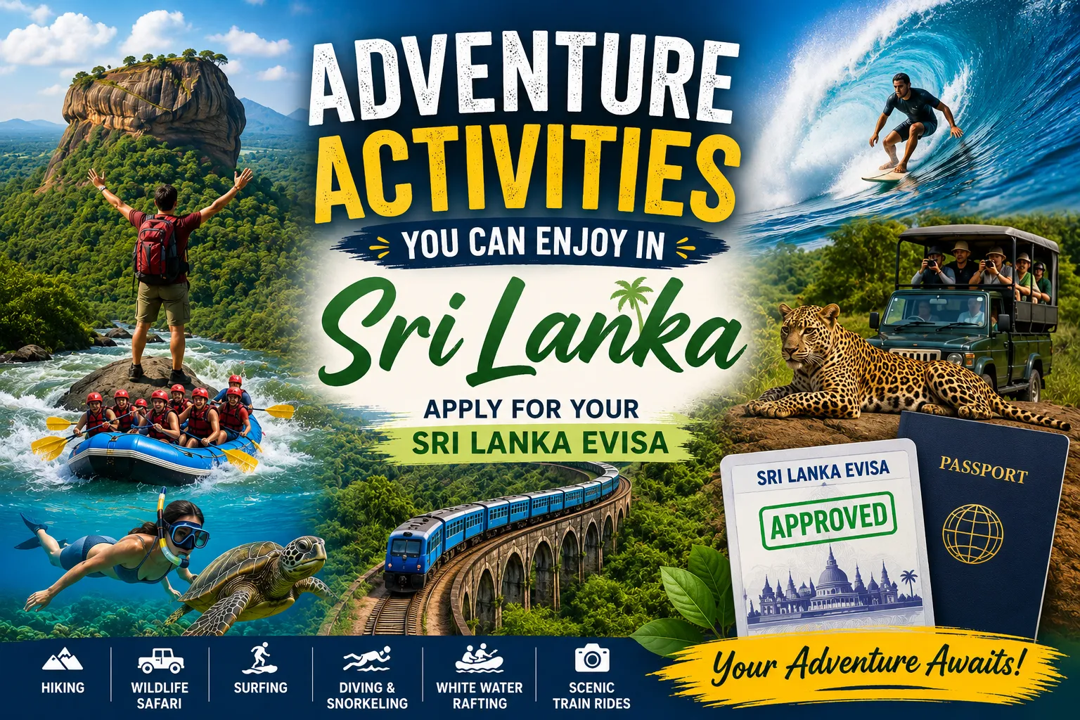 Adventure Activities You Can Enjoy in Sri Lanka