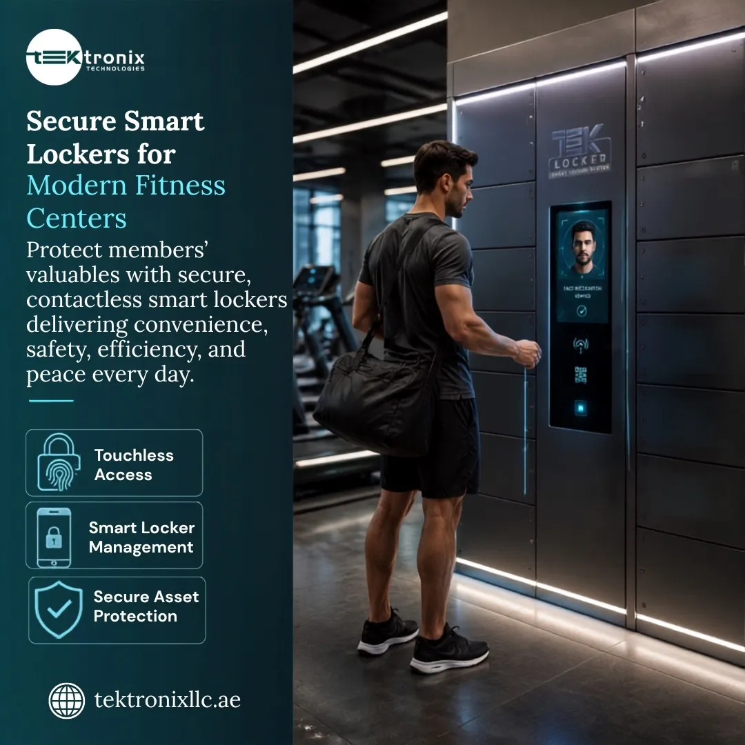 Modern Smart Locker Systems for UAE Fitness Centers