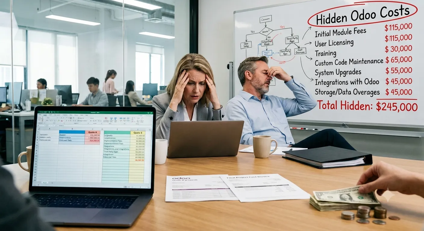 Odoo CRM Pricing: Why the Lowest Quote Often Becomes the Most Expensive Decision