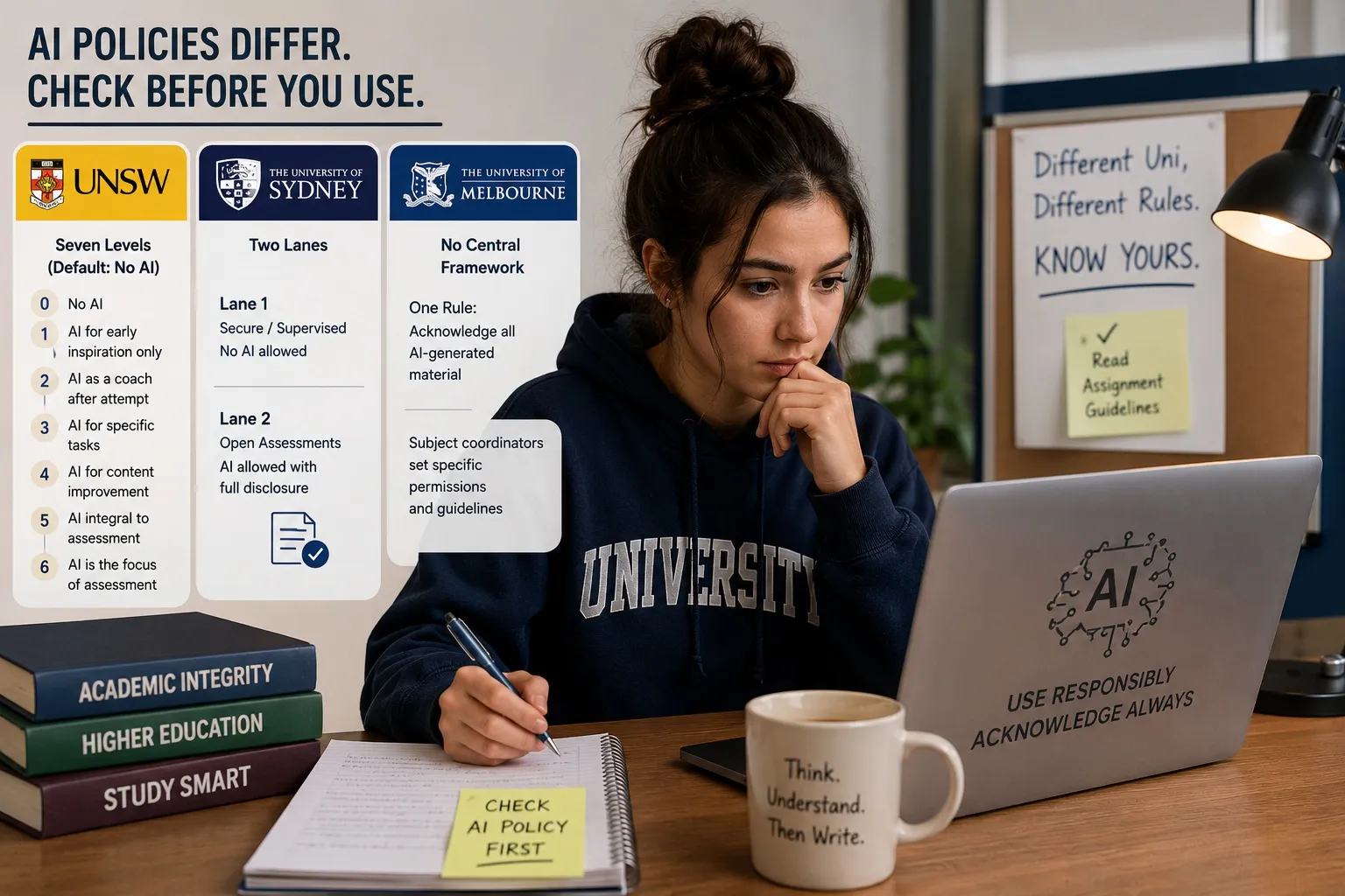 Australian University AI Policies: What Every Student Should Know