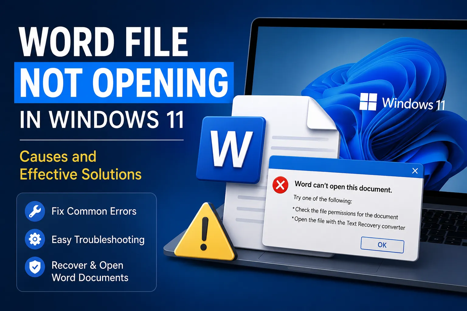 Word File Not Opening in Windows 11? Here Are the Best Fixes