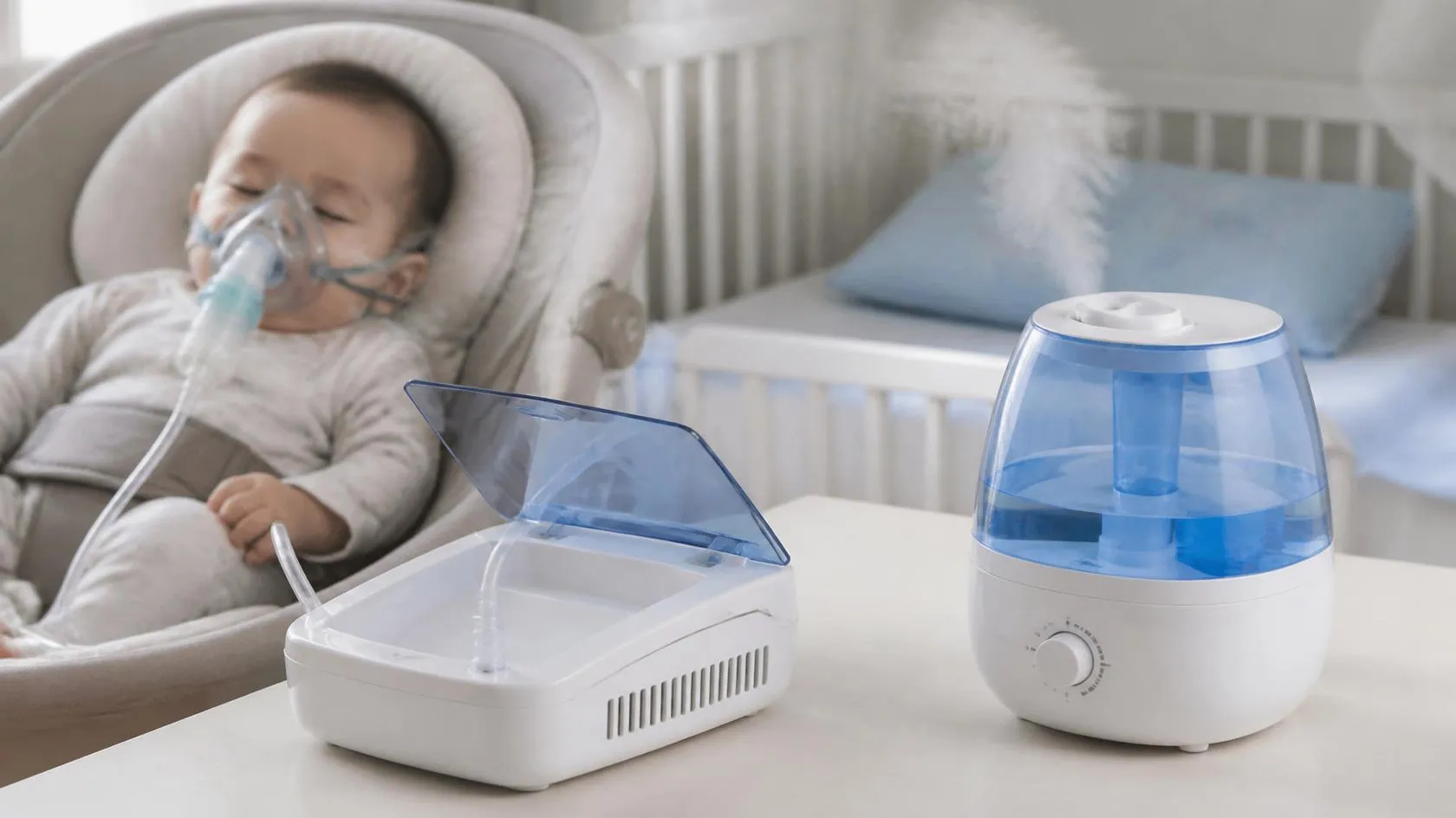 Nebulizer vs Humidifier for Baby Congestion: Which One Should You Use?