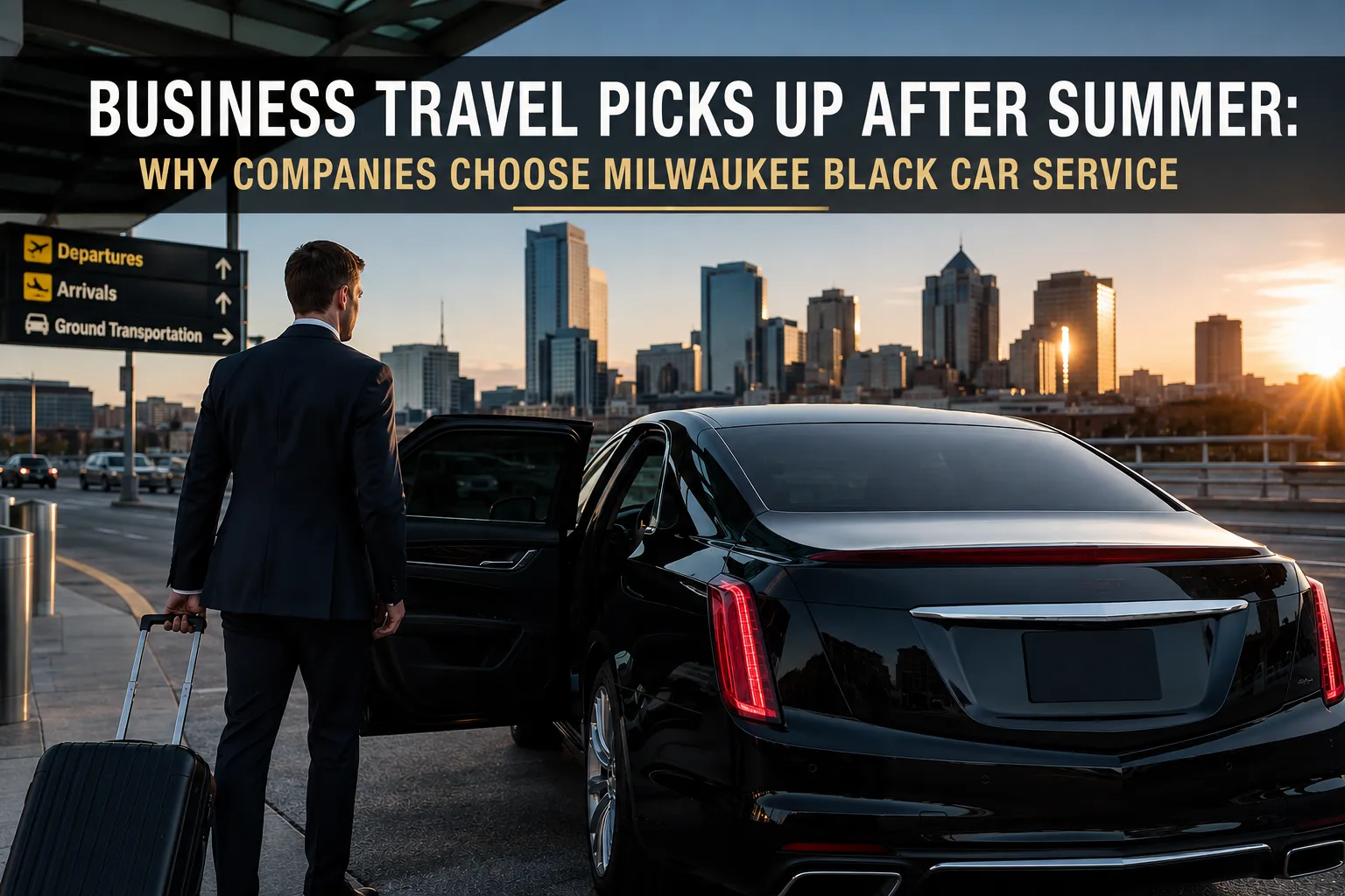 Business Travel Picks Up After Summer: Why Companies Choose Milwaukee Black Car Service