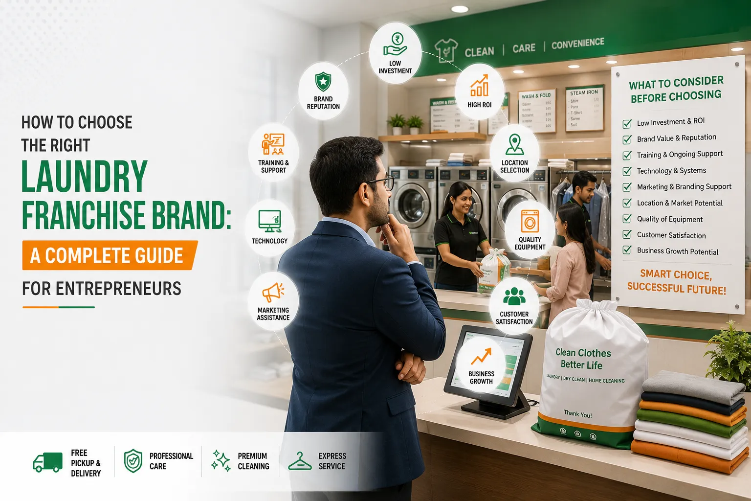 How to Choose the Right Laundry Franchise Brand