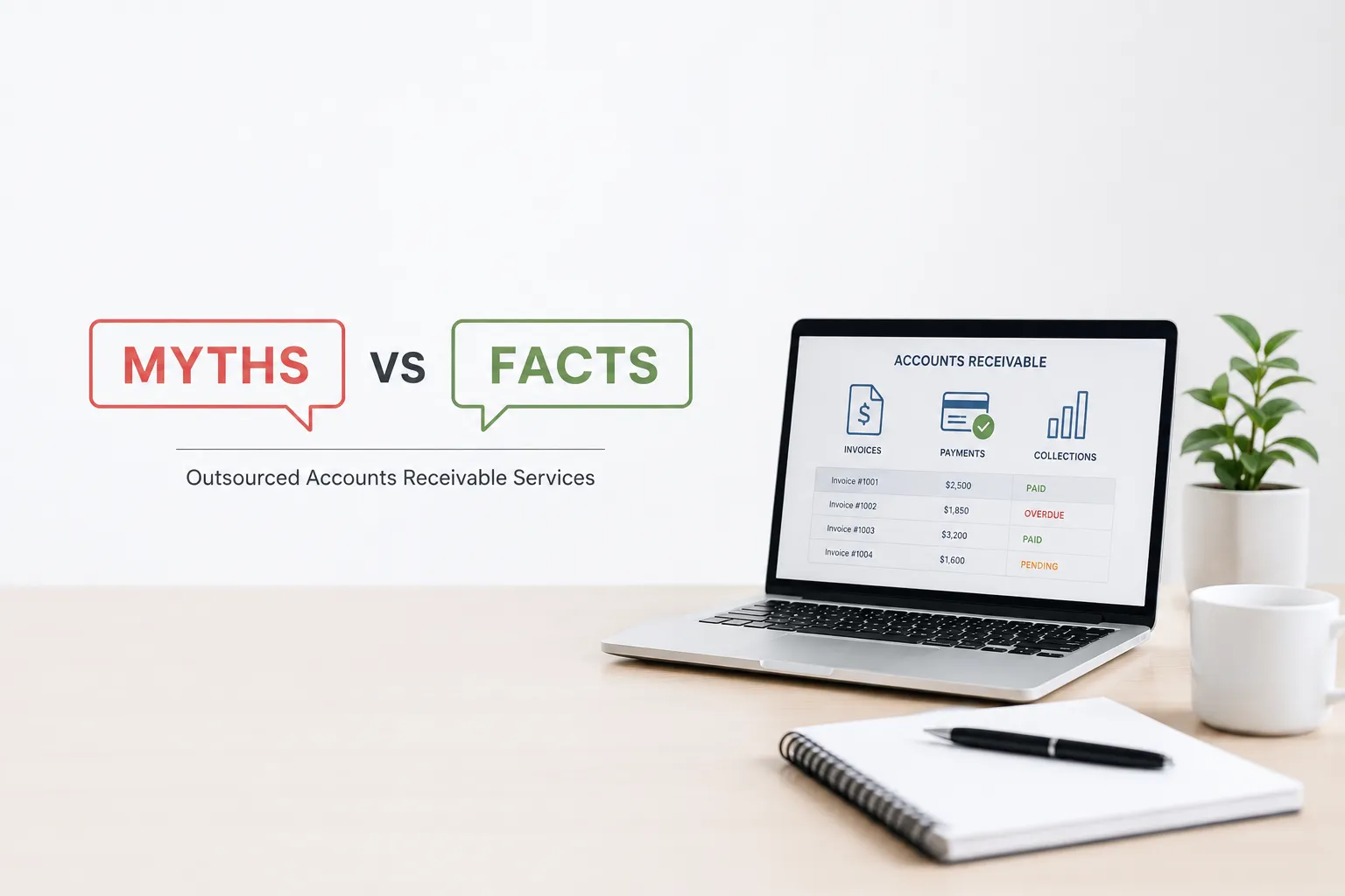 Outsourced Accounts Receivable Services: Myths vs Facts