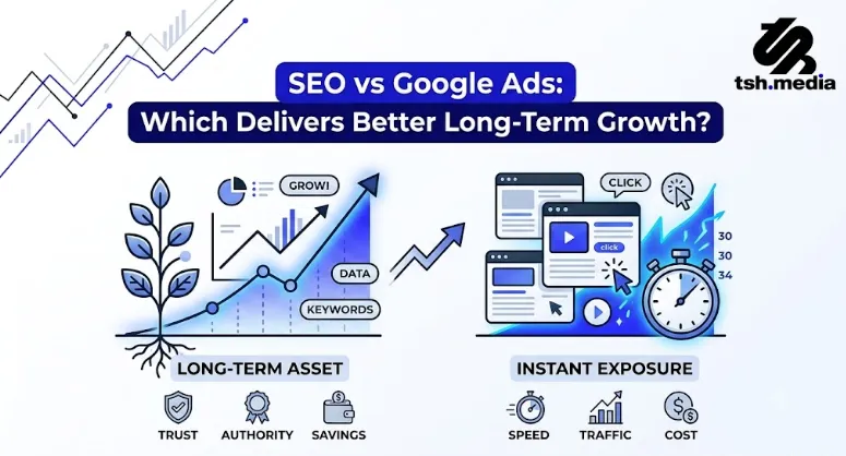 SEO vs Google Ads: Which Delivers Better Long-Term Growth?