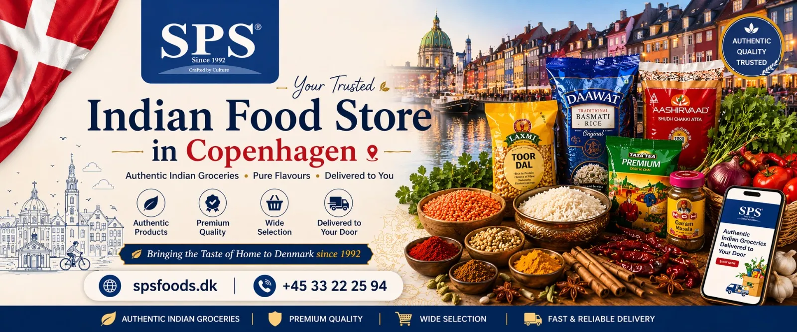 Best Grocery Store Copenhagen for International and Indian Food Shopping
