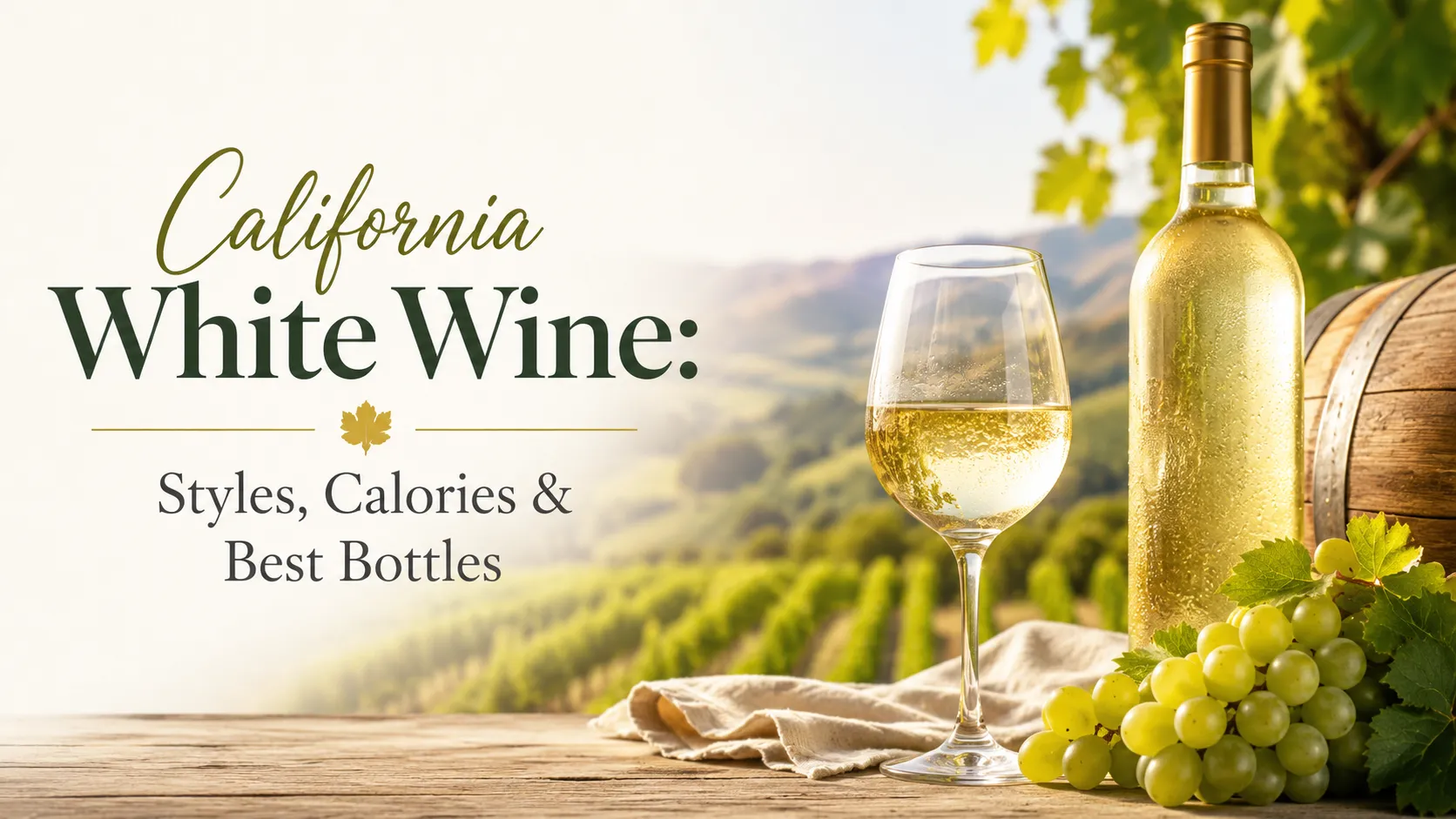 California White Wine: Styles, Calories & Best Bottles