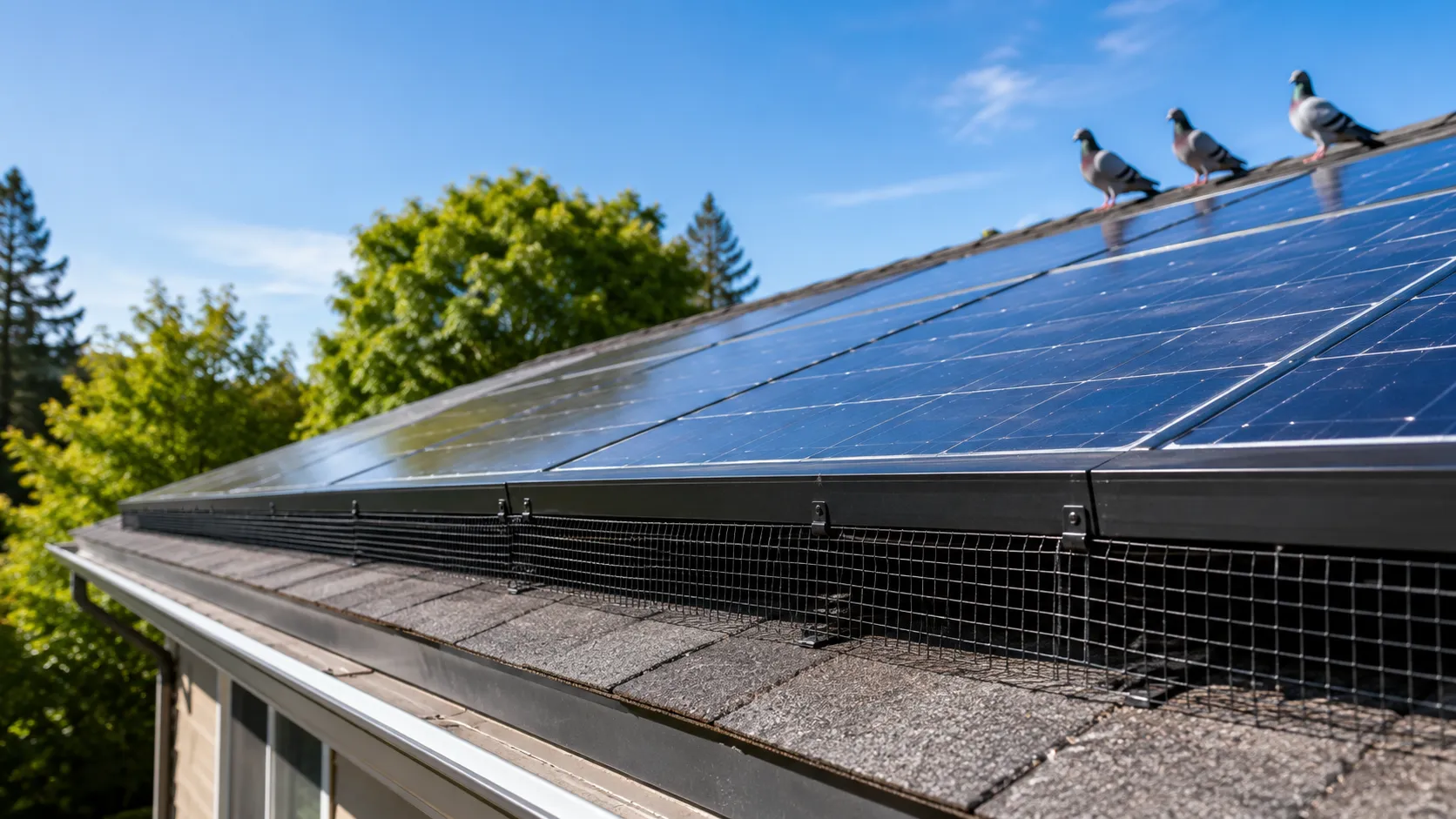Why Solar Panel Bird Protection Should Be Part of Every Installation