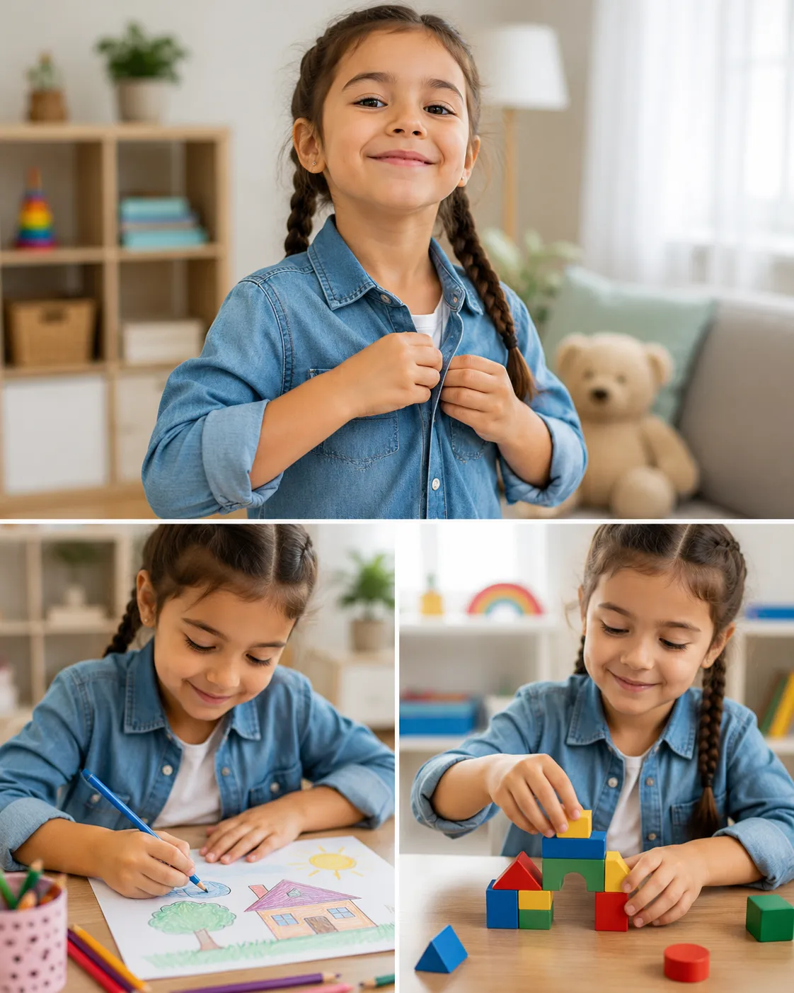 How Fine Motor Integration Helps Children Build Confidence in Self-Care Skills