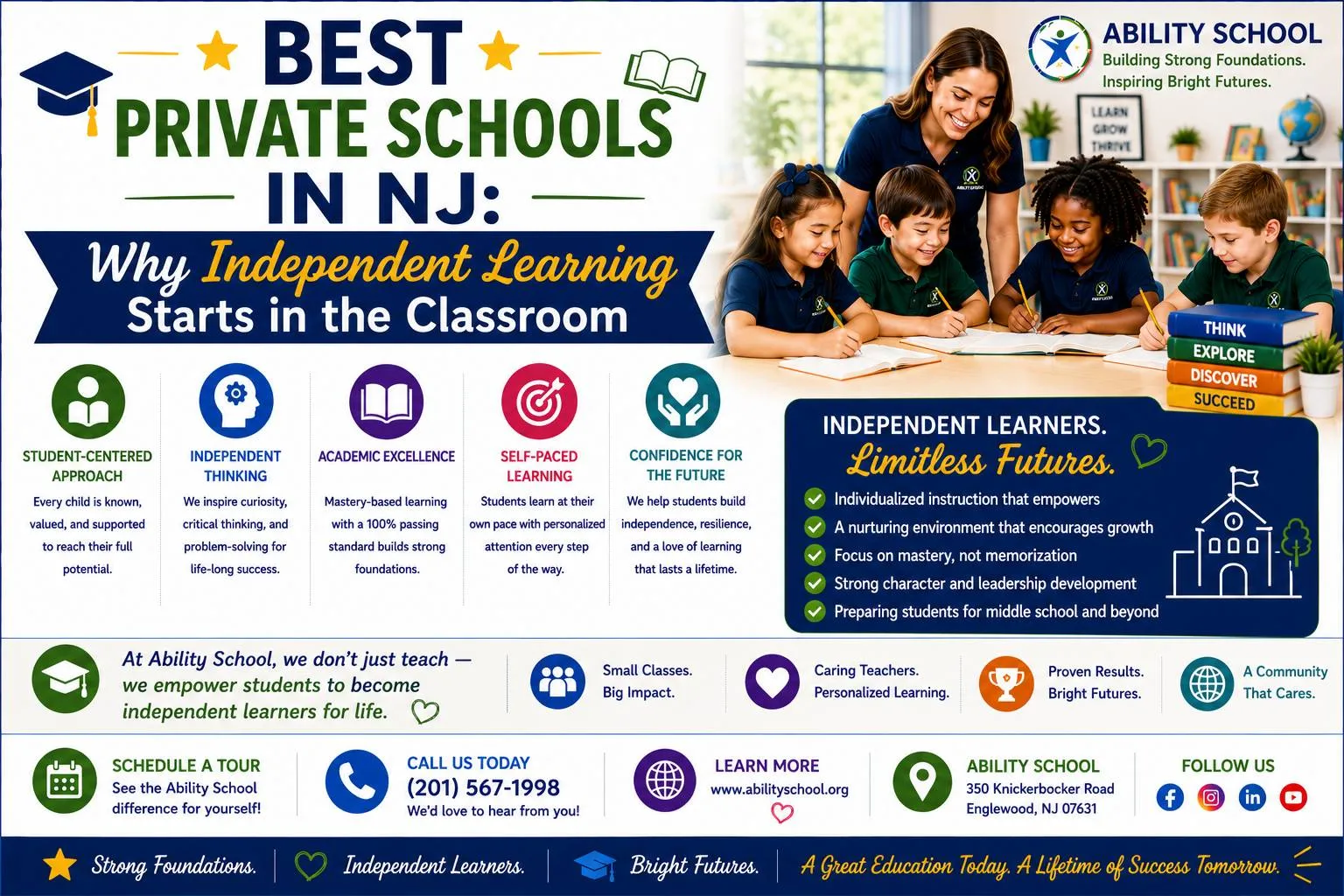 Best Private Schools in NJ: Why Independent Learning Starts in the Classroom