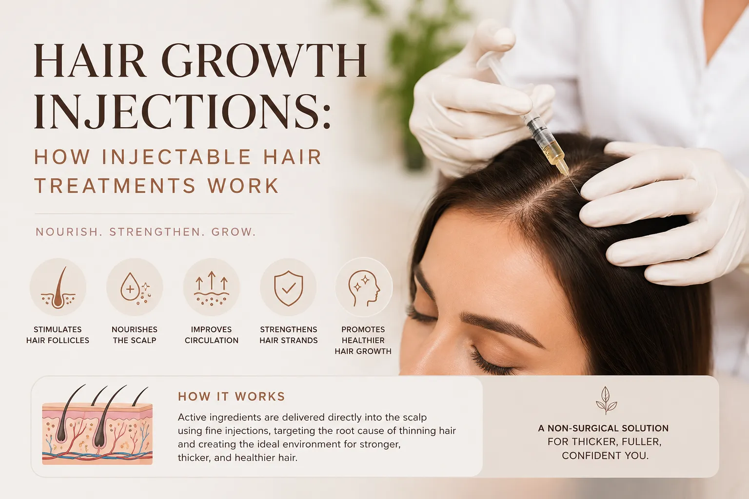 Hair Growth Injections: How Injectable Hair Treatments Work