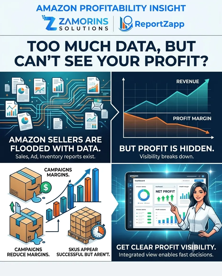 Why Do Amazon Sellers Lose Profit Visibility Even When They Have More Data Than Ever?