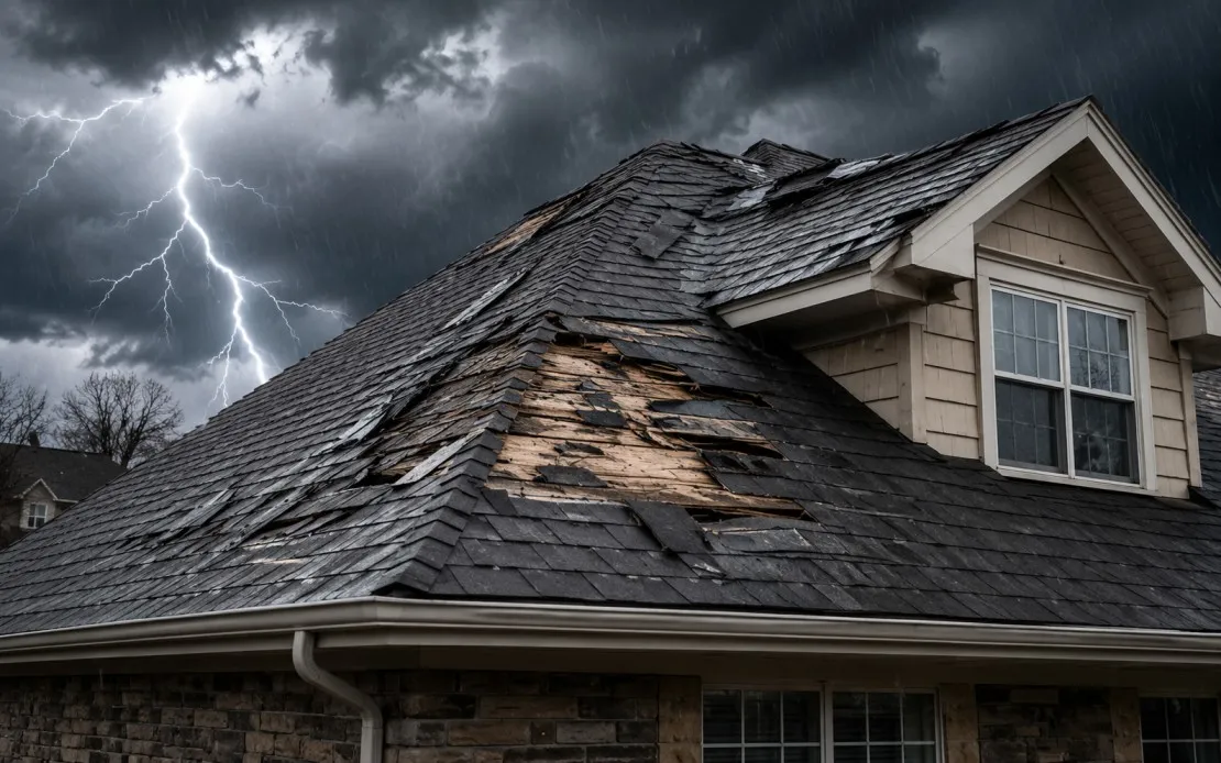 How Main Line Homeowners Handle Storm Roof Damage With Help From Hynes Construction