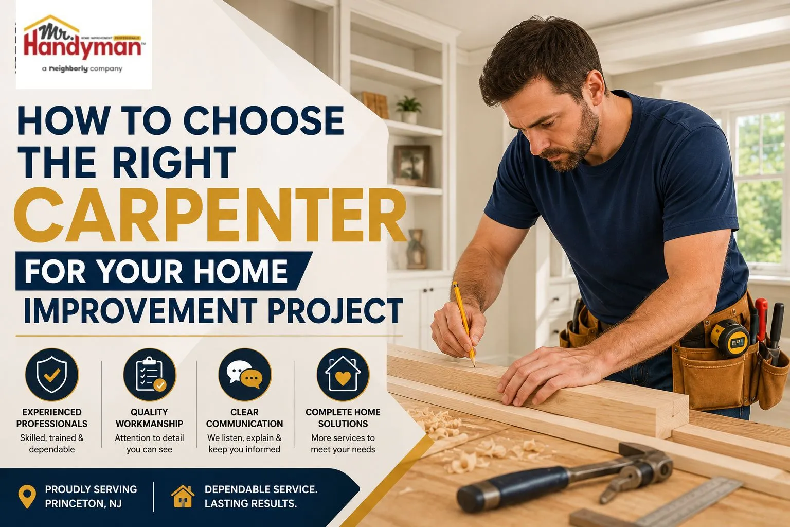 How to Choose the Right Carpenter for Your Home Improvement Project