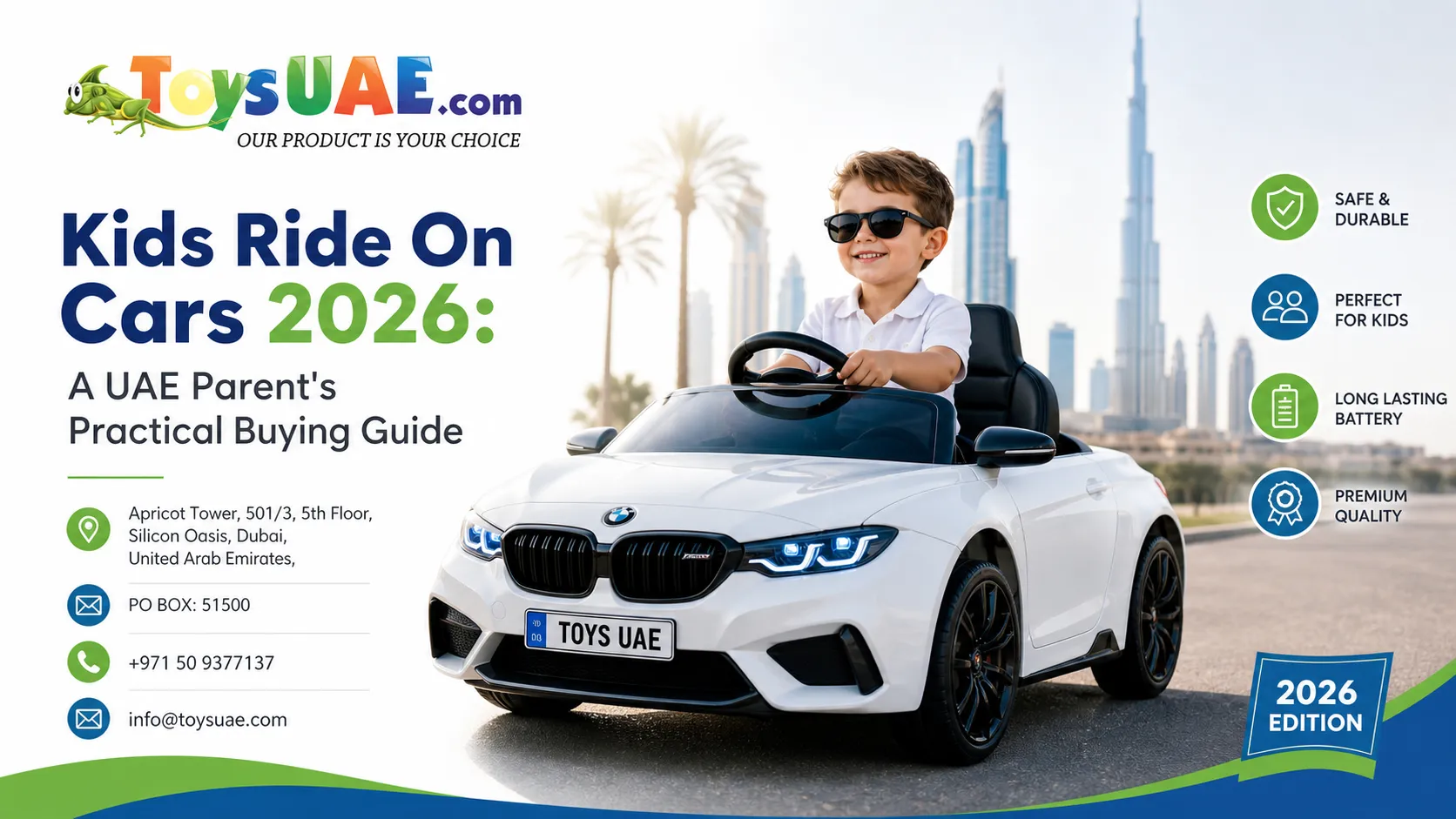 Kids Ride On Cars 2026: A UAE Parent's Practical Buying Guide