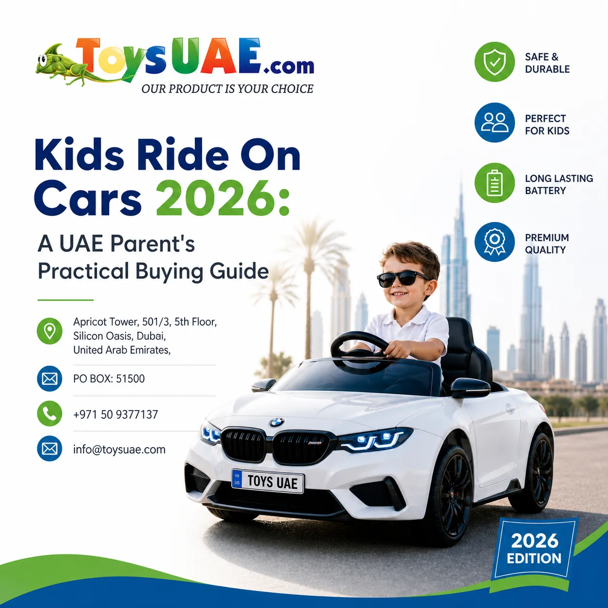 Kids Ride On Cars 2026: A UAE Parent's Practical Buying Guide