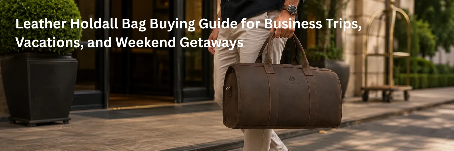 Leather Holdall Bag Buying Guide for Business Trips, Vacations, and Weekend Getaways