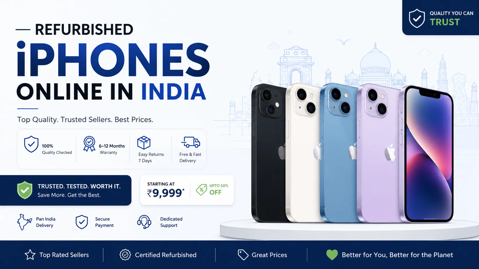 Shop Refurbished iPhones for Premium Features at Lower Prices Today