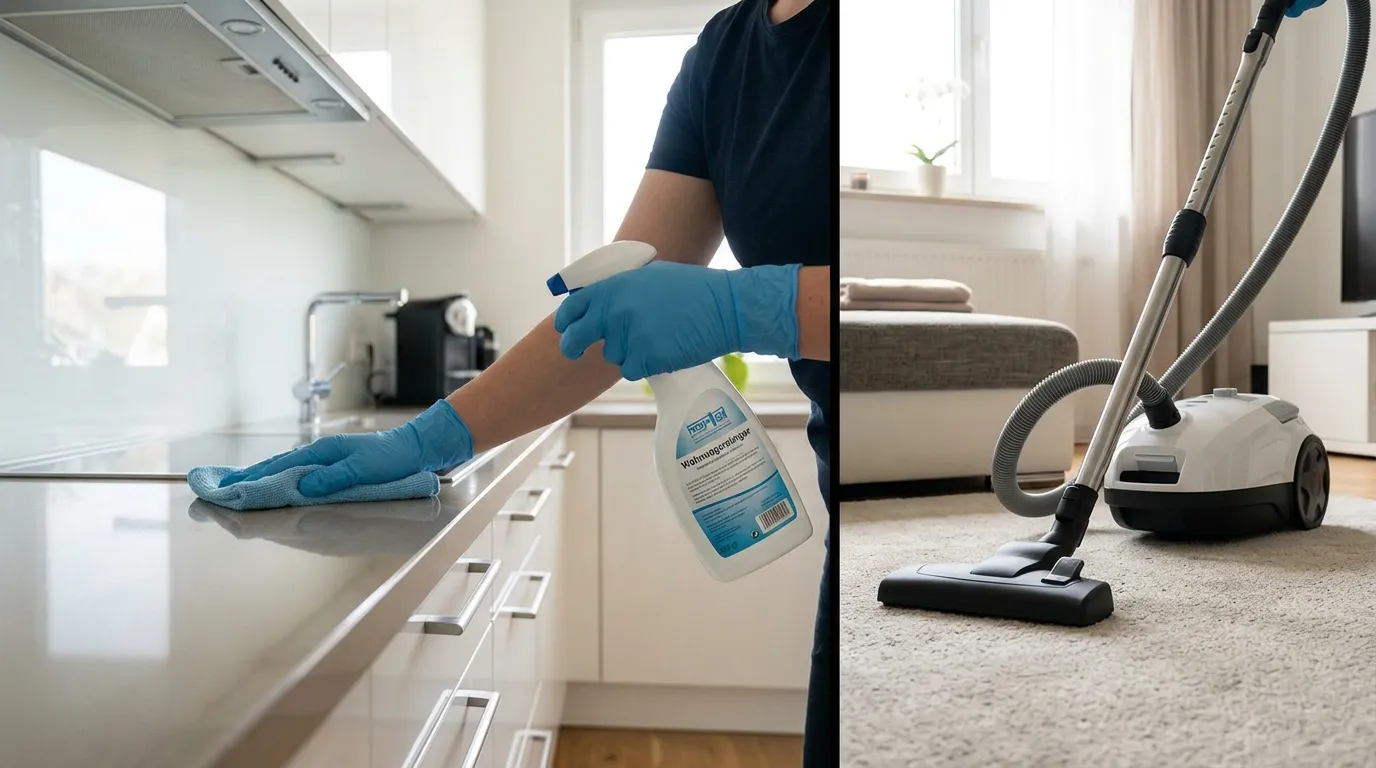 Perfekt gepflegt: Der große Ratgeber für eine professionelle Wohnungsreinigung