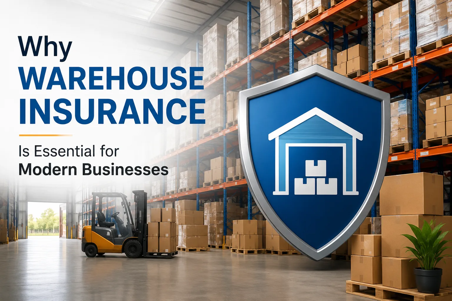Why Warehouse Insurance Is Essential for Modern Businesses