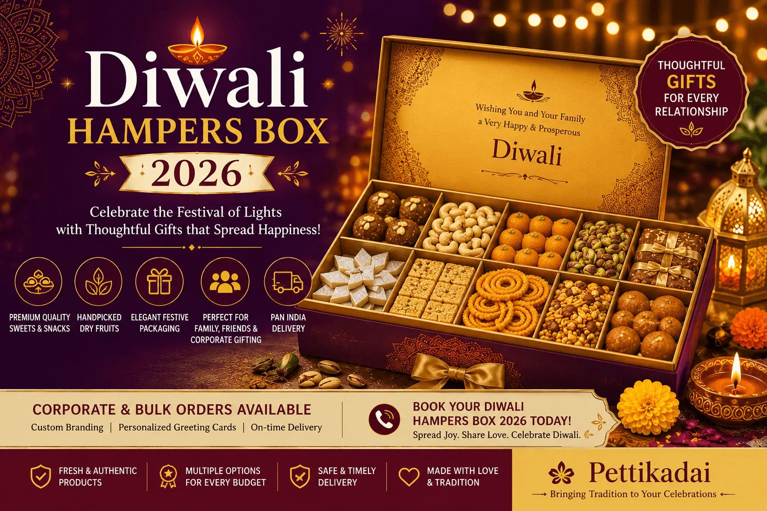 Diwali with Sweets: Discover the Joy of Authentic Festive Flavors