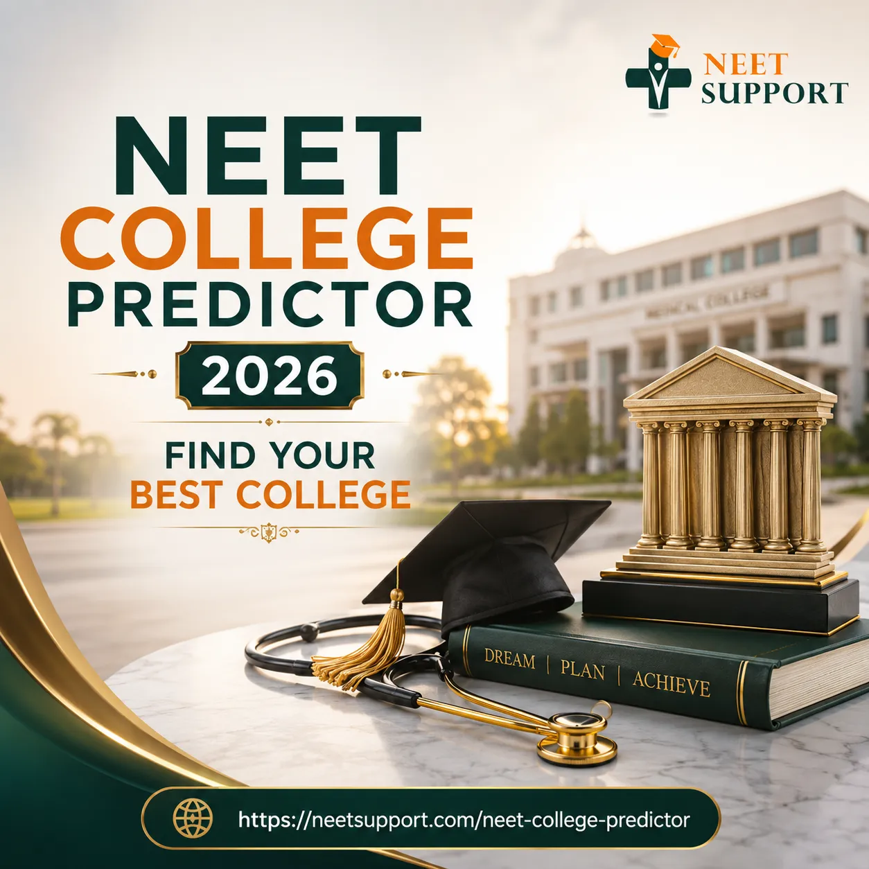 NEET College Predictor 2026: Find Your Best College | NEET Support