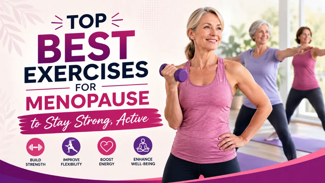 Top Best Exercises for Menopause to Stay Strong, Active