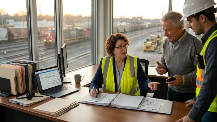 How a Railroad Compliance Consultant Keeps Paperwork, Dispatching, and Customer Service Aligned