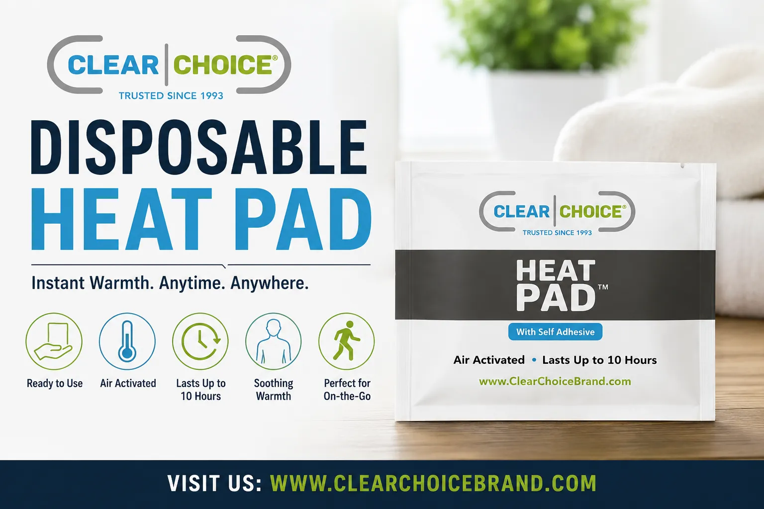 Disposable Heat Pad: The Smart Choice for Convenient, Everyday Warmth