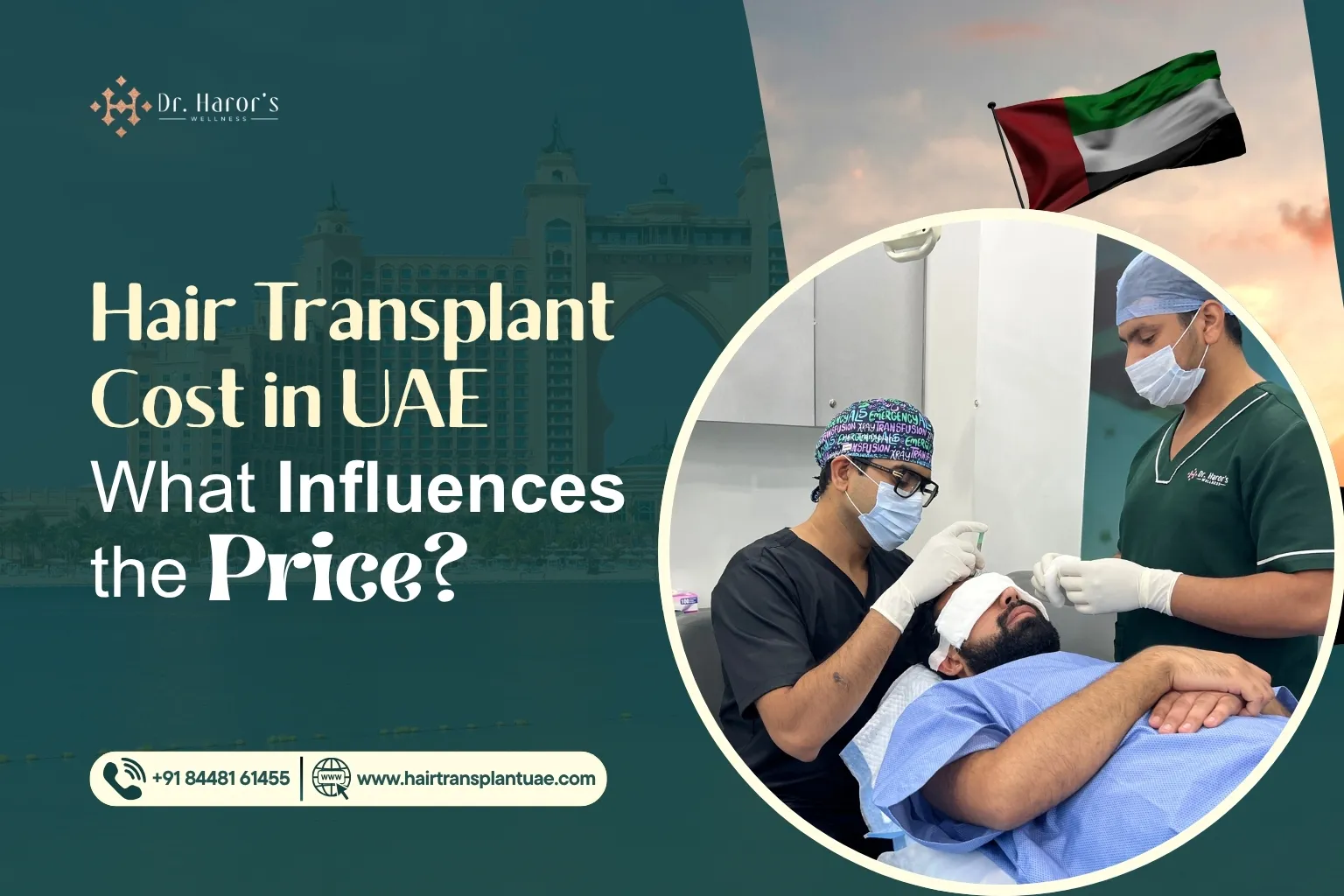 Hair Transplant Cost in UAE: What Influences the Price?
