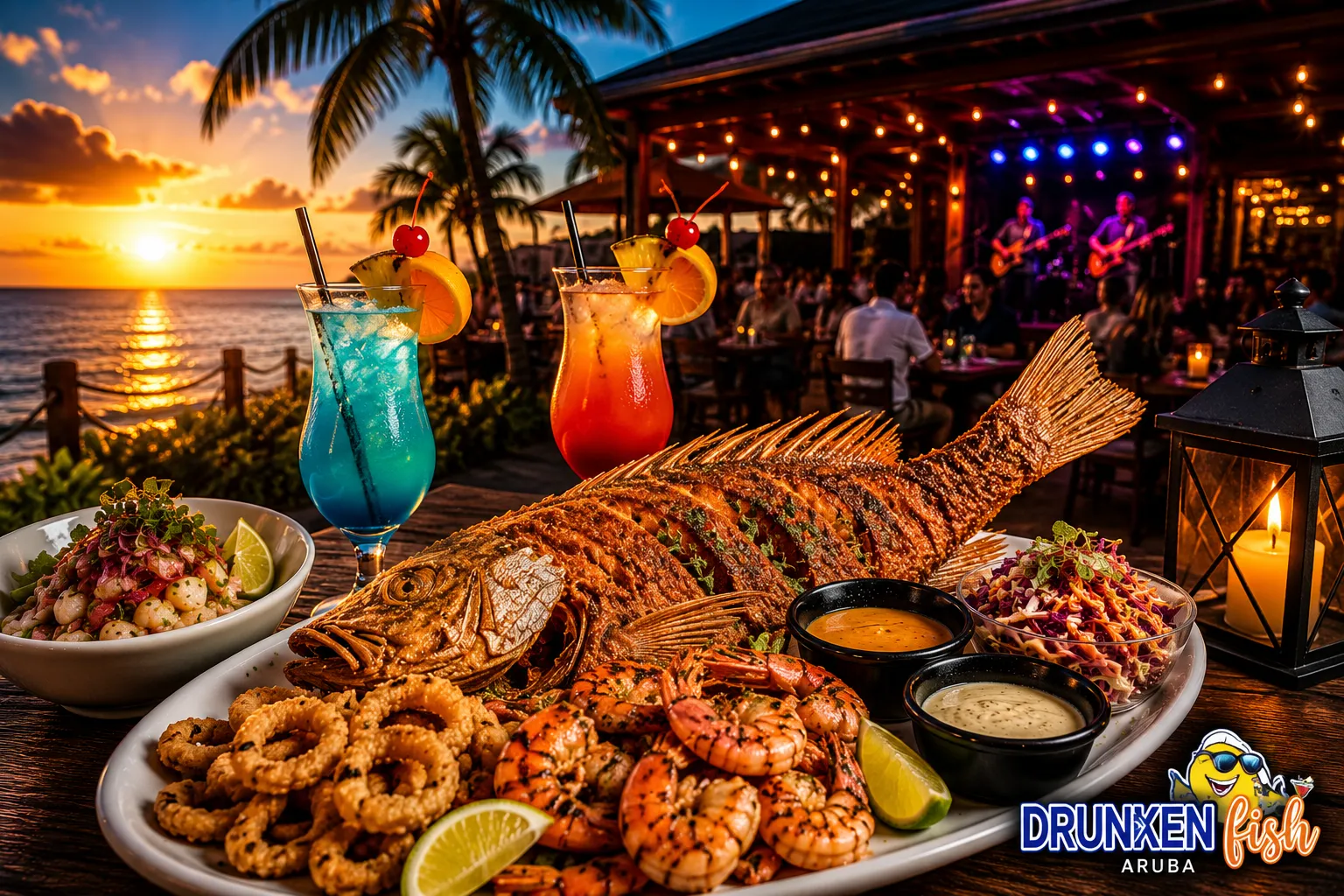 Best Fish Restaurant Aruba: Why Drunken Fish Aruba Is a Favorite for Fresh Seafood Lovers