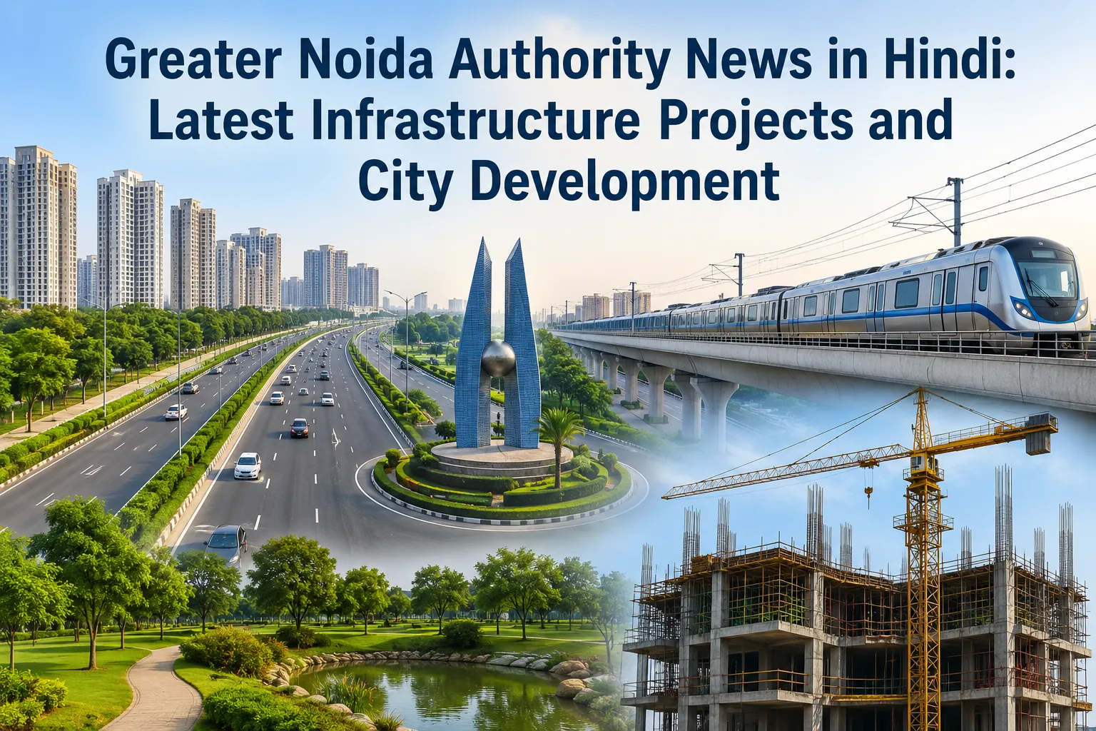 Greater Noida Authority News in Hindi: Latest Infrastructure Projects and City Development
