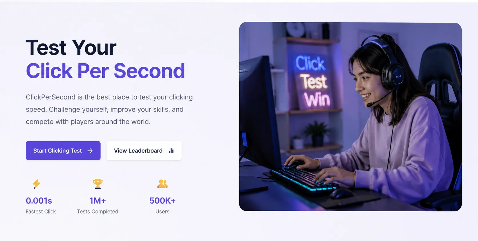 Click Speed Test: Improve Your Clicking Speed and Increase Your CPS