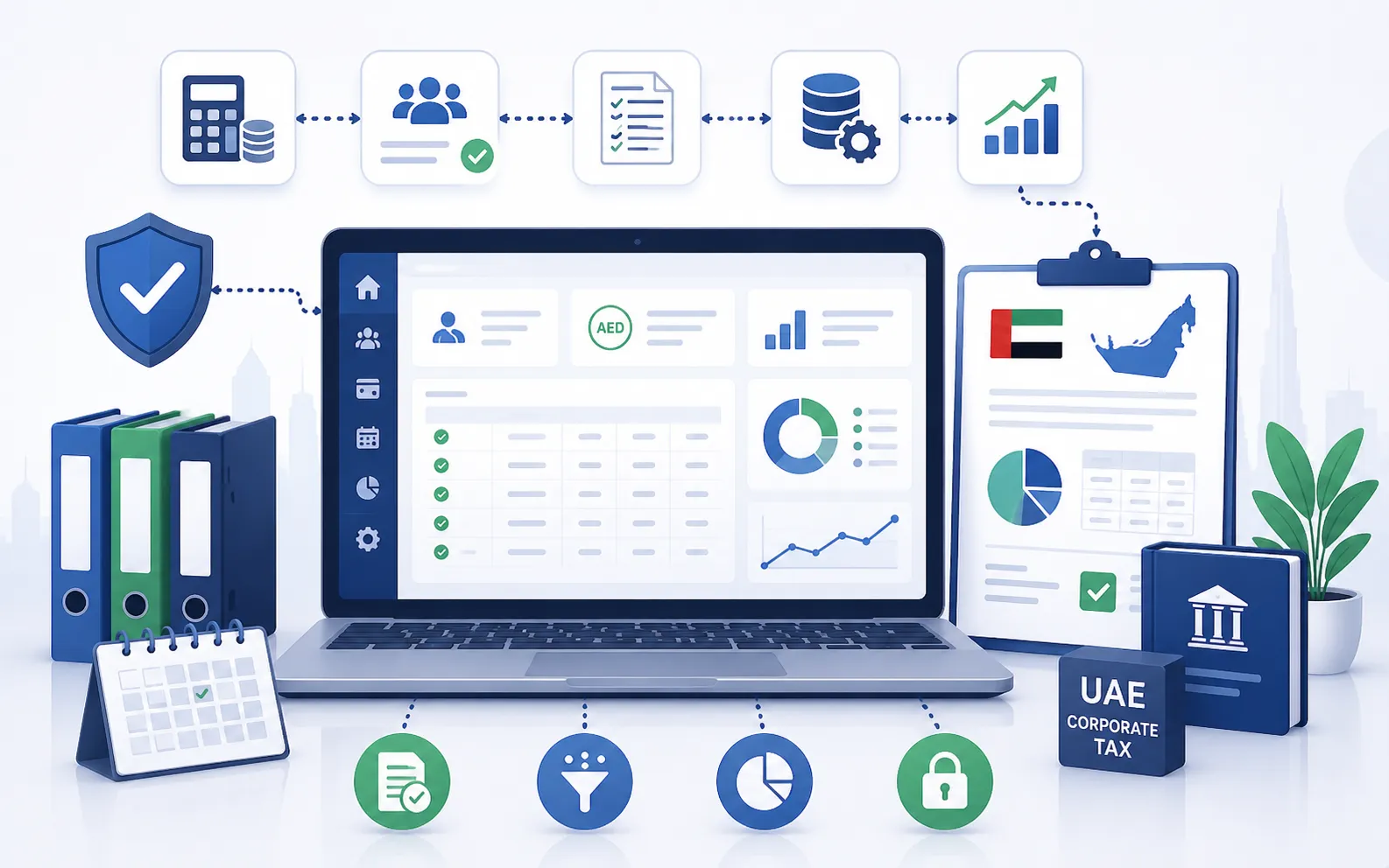 How Can Payroll Software Help Businesses Prepare for UAE Corporate Tax Reporting