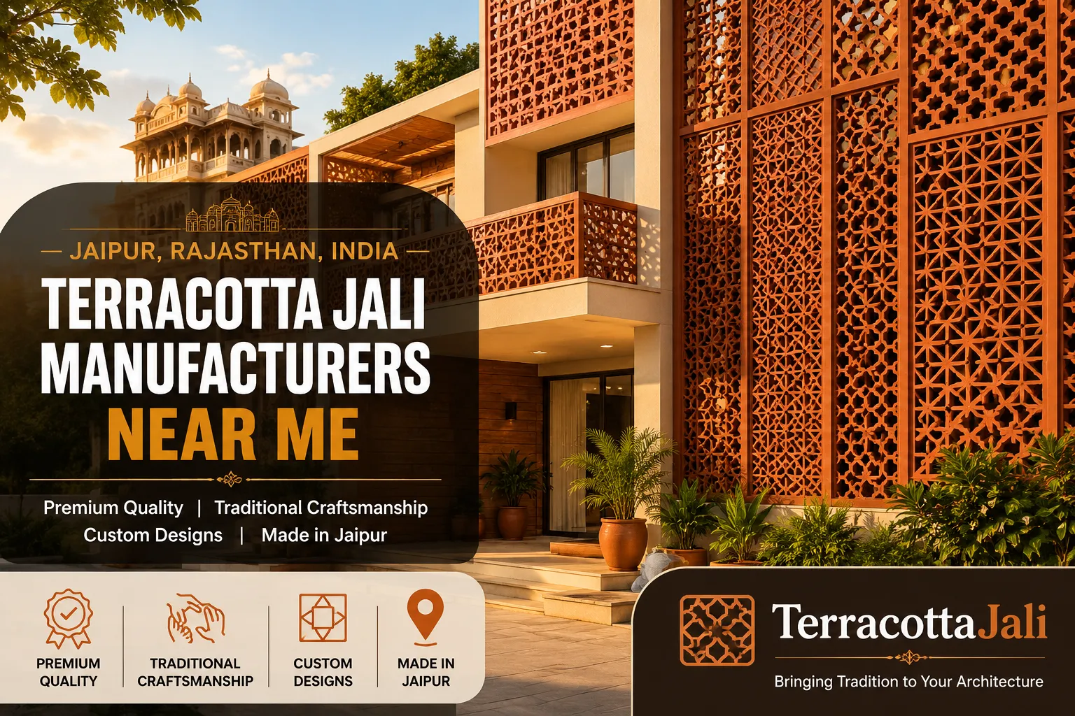 Jaipur, Rajasthan, India Terracotta Jali Manufacturers Near Me