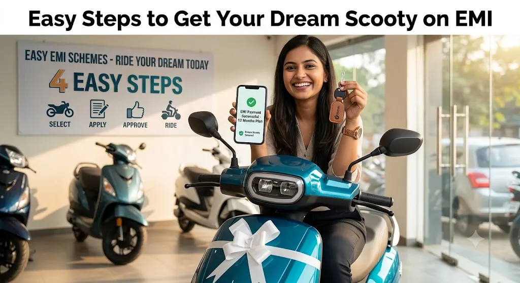 Easy Steps to Get Your Dream Scooty on EMI