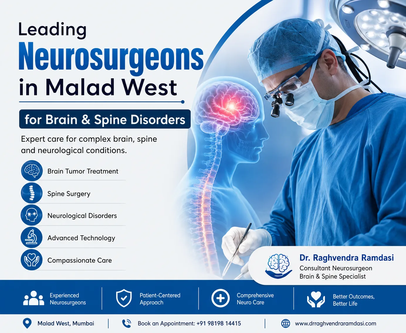 Leading Neurosurgeons in Malad West for Brain & Spine Disorders
